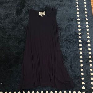 Blue Sleeveless Flowy Sundress